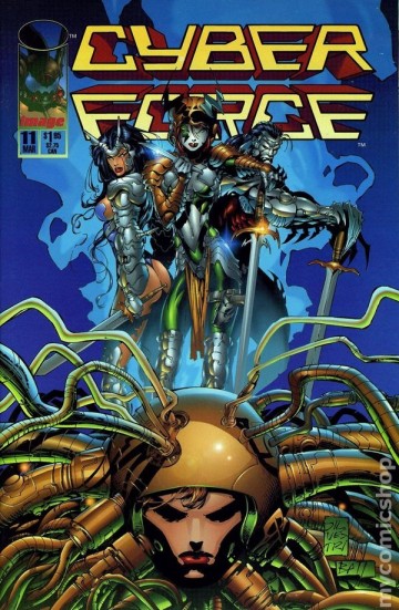 Cyber force comic books issue 11