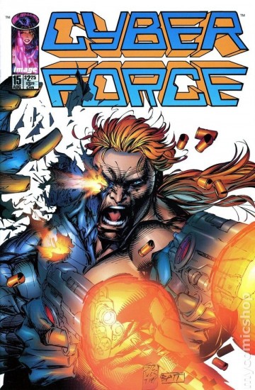 Cyber force comic books issue 15