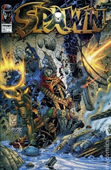 Spawn comic books issue 55