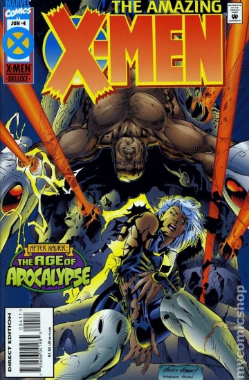 The amazing x men comic books issue 4