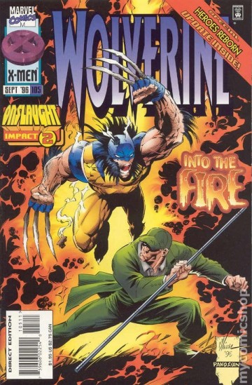 Wolverine comic books issue 105
