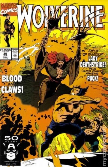 Wolverine comic books issue 35