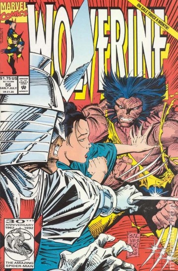Wolverine comic books issue 56