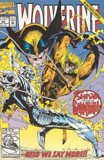 Wolverine comic books issue 60