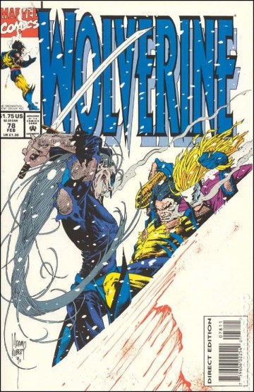 Wolverine comic books issue 78